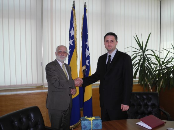 Susret predsjedavajućeg Predstavničkog doma Parlamentarne skupštine BiH, dr. Denisa Bećirovića s ambasadorom Poljske u BiH